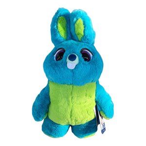 Disney Store Disney Pixar Toy Story 4 Talking Bunny Rabbit Carnival Toy Plush